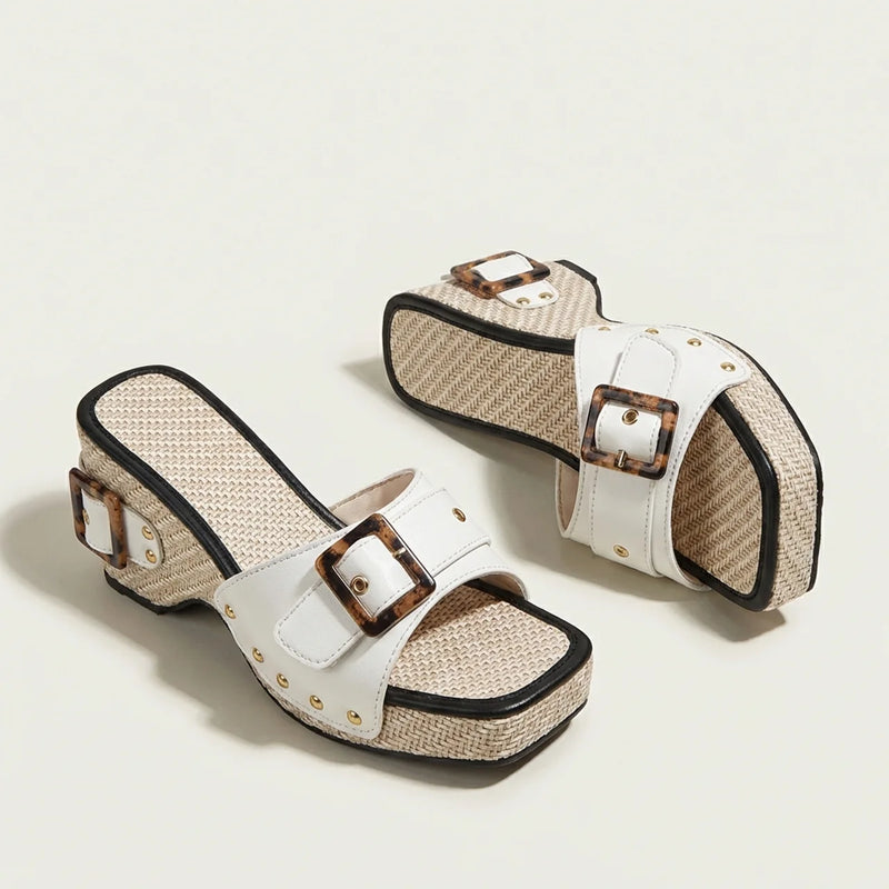 Hushmode - Buckle slide Sandals - afbeelding 1