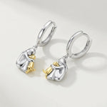 Hushmode - Hugging earrings with dog 1