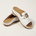 Hushmode - Gold Buckle Comfort Sandals 1