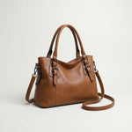 Hushmode - Structured Leather Shoulder Bag 1