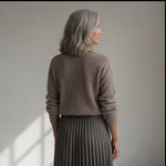 Hushmode - Pleated Knit Dress 2
