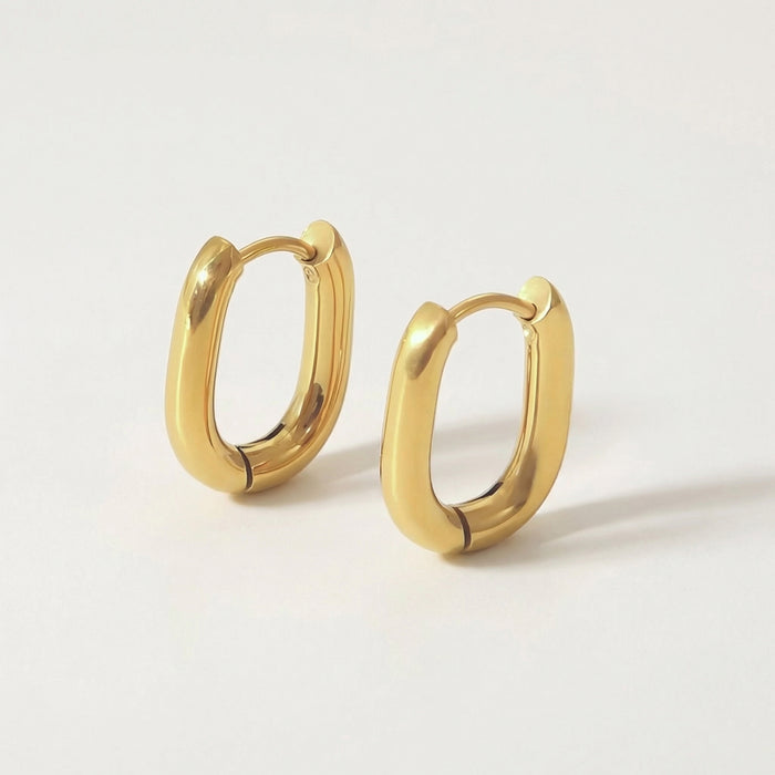 Hushmode - Oval earrings