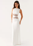 Hushmode - Noir Lace Column Dress 9