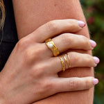 Hushmode - Infinity Twist Ring 4