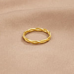 Hushmode - Infinity Twist Ring 5