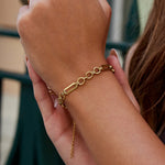 Hushmode - Iris Chunky Gold Bracelet 2