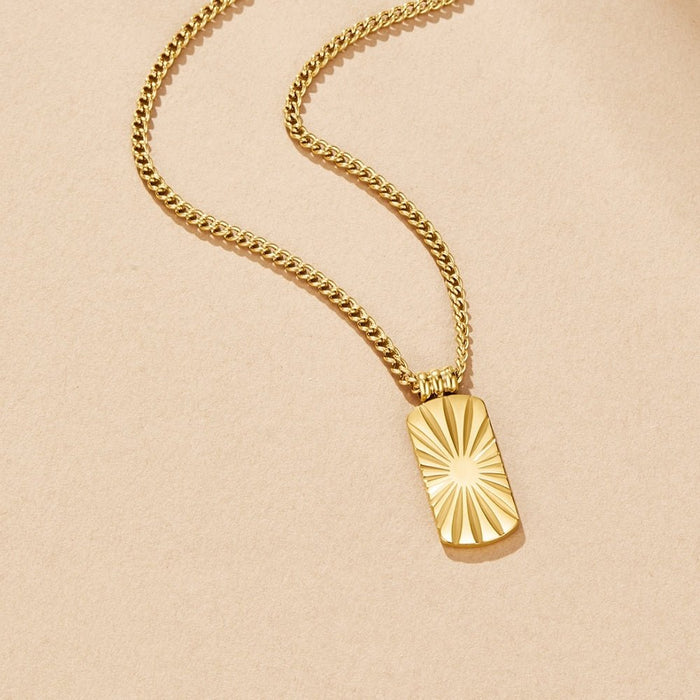 Hushmode - Kiya Gold Pendant Necklace