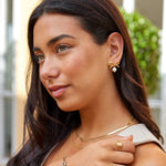 Hushmode - Bow Pearl Earrings 2