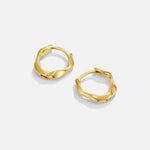 Hushmode - Lala Twisted Hoops 1