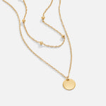 Hushmode - Layered Disc Necklace 1