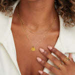 Hushmode - Layered Disc Necklace 6