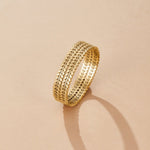 Hushmode - Layered Leaf Bangle 1