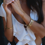 Hushmode - Layered Leaf Bangle 5