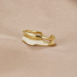 Hushmode - Layered Sahara Gold Ring 3