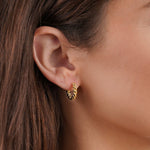 Hushmode - Gold Twist Earrings 4
