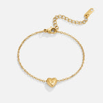 Hushmode - Letter Heart Bracelet 1