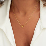 Hushmode - Letter Heart Necklace 2