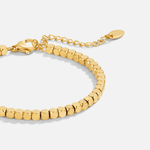 Hushmode - Lexi 18K Gold Cube Bracelet 1