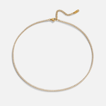 Hushmode - Gold Crystal Necklace 4