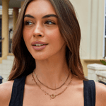 Hushmode - Gold Crystal Necklace 3