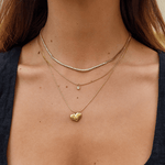 Hushmode - Gold Crystal Necklace 2