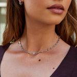 Hushmode - Link Chain Silver Necklace 2