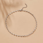 Hushmode - Link Chain Silver Necklace 4