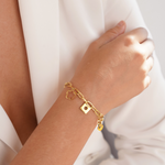 Hushmode - Lucky Daisy Charm Bracelet 4