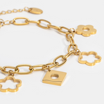 Hushmode - Lucky Daisy Charm Bracelet 3