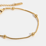 Hushmode - Luna Gold Bead Bracelet 3