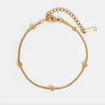 Hushmode - Luna Gold Bead Bracelet 1