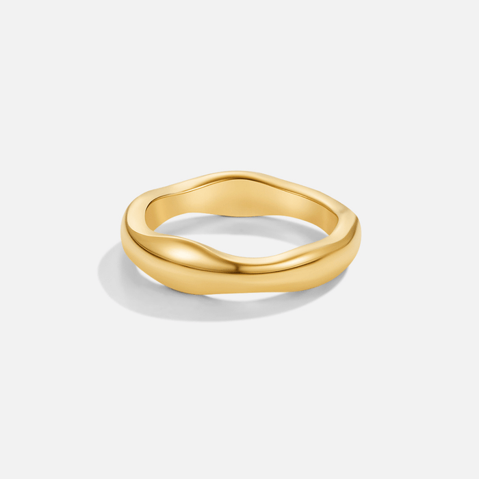 Hushmode -  Chunky Wave Ring