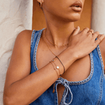 Hushmode - Maisie Black Bead Bracelet 3