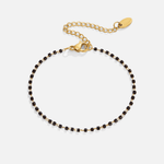 Hushmode - Maisie Black Bead Bracelet 4