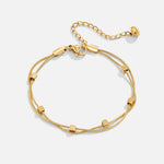 Hushmode - Mia Layered Cube Bracelet 1