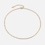 Hushmode - Twist Gold Chain Necklace 3