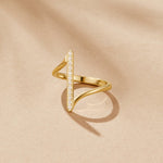 Hushmode - Twisted Gold Ring 4