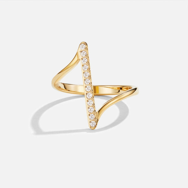 Hushmode - Twisted Gold Ring