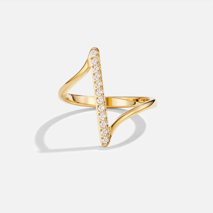 Hushmode - Twisted Gold Ring