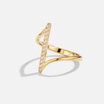 Hushmode - Twisted Gold Ring 6