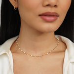 Hushmode - White Bead Necklace 2