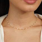 Hushmode - White Bead Necklace 3