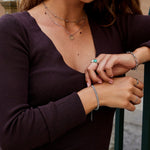 Hushmode - Milan Silver Beaded Chain Bracelet 4