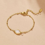 Hushmode - Moonstone Charm Bracelet 1