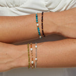Hushmode - Moonstone & Pearl Bead Bracelet 5