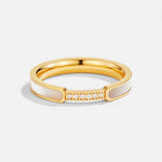 Hushmode - Mother of Pearl Ring 3