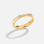 Hushmode - Mother of Pearl Ring 7