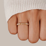 Hushmode - Mother of Pearl Ring 2