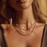 Hushmode - Pearl 18K Gold Necklace 5