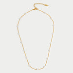 Hushmode - Pearl 18K Gold Necklace 1